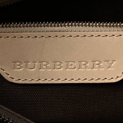 Burberry Smoked Check Medium Walden Belted Hobo Trench 6 of 9