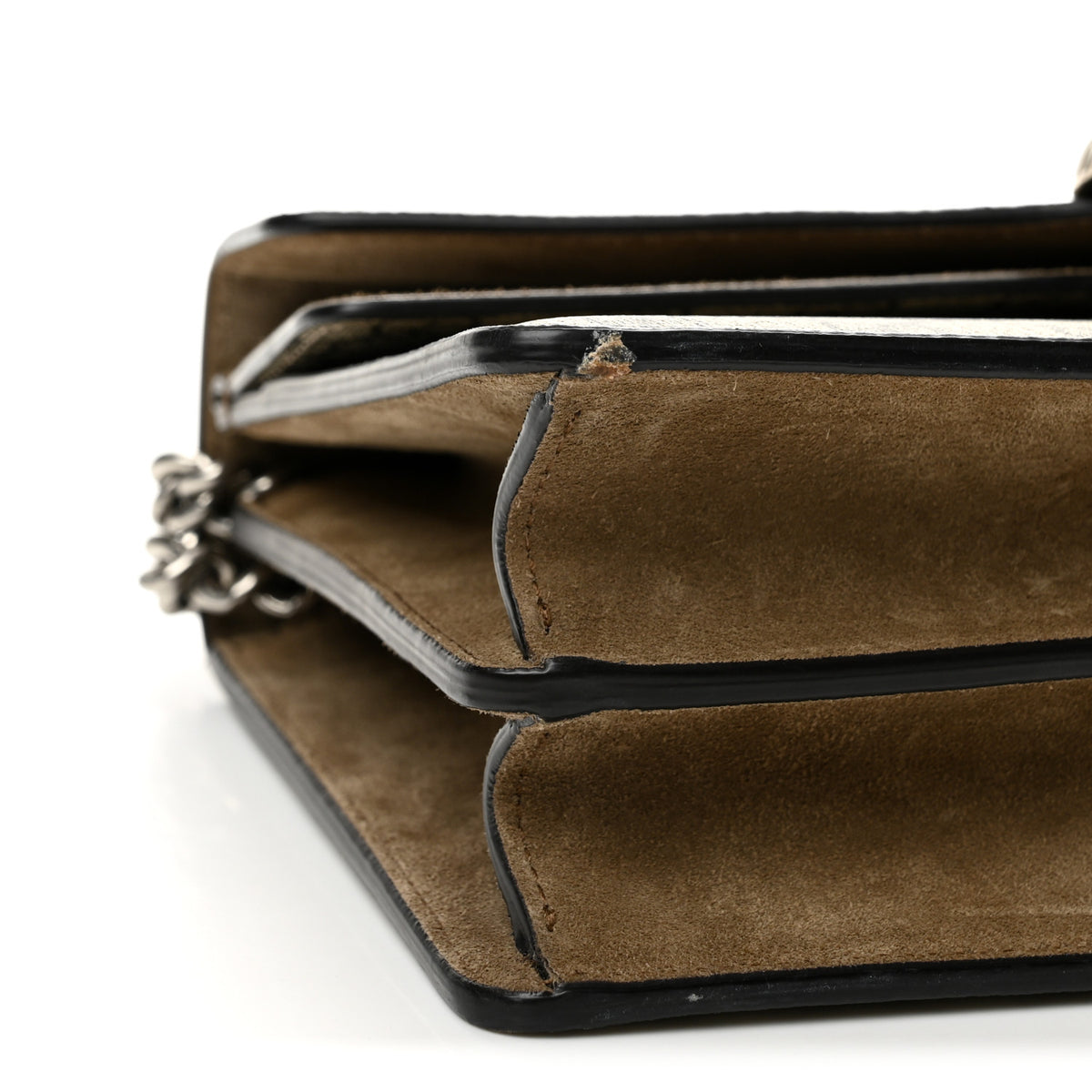 Gucci GG Supreme Monogram Small Dionysus Shoulder Bag Taupe 9 of 12