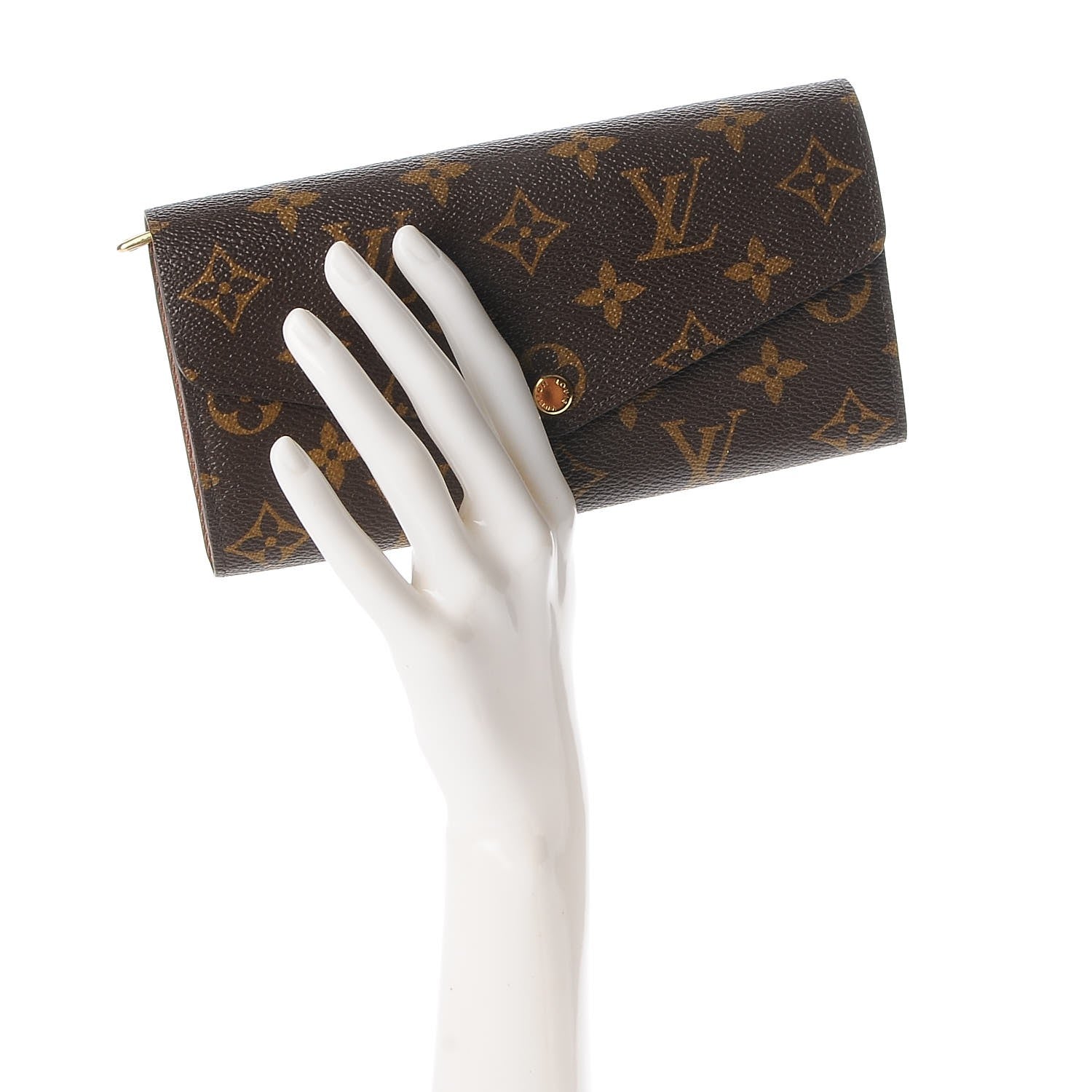 Louis Vuitton Monogram Sarah Wallet NM 2 of 6