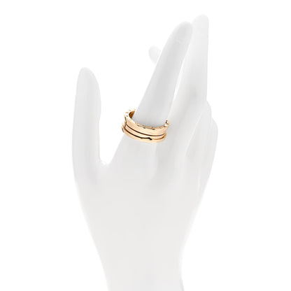 Bulgari 18K Yellow Gold B.Zero1 Three-Band Ring 62 10 2 of 7