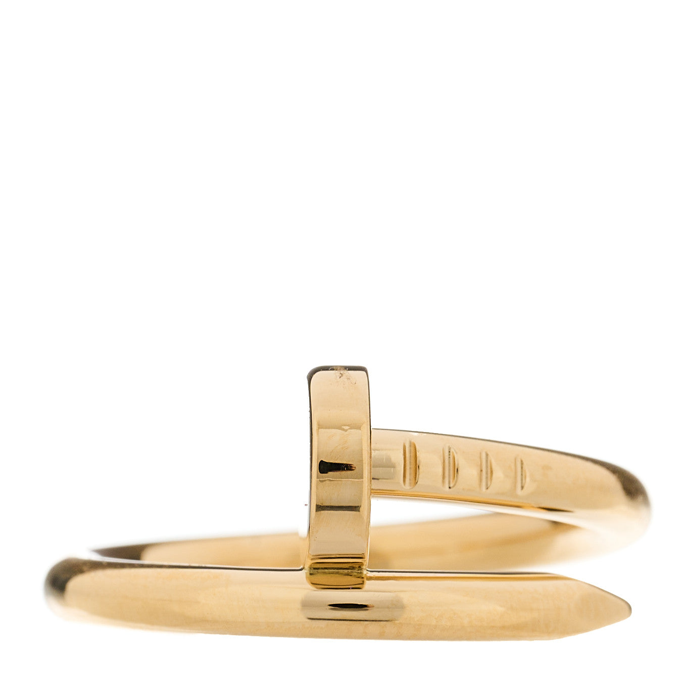 Cartier 18K Yellow Gold Juste Un Clou Ring 54 7 1 of 6