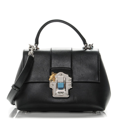 Dolce & Gabbana Calfskin Lucia Small Satchel Nero Black 1 of 7