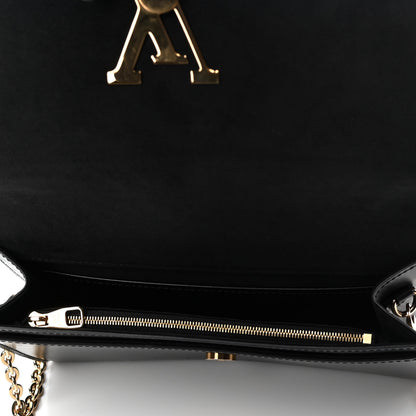 Louis Vuitton Calfskin Chain Louise GM Black 4 of 4