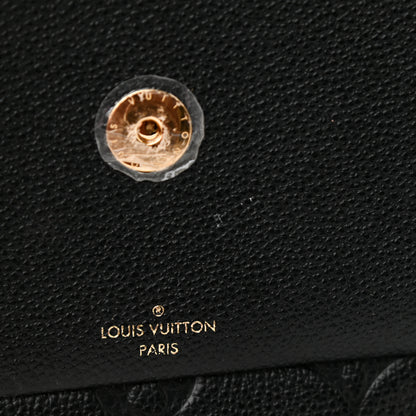 Louis Vuitton Empreinte Vavin Chain Wallet Black 7 of 11