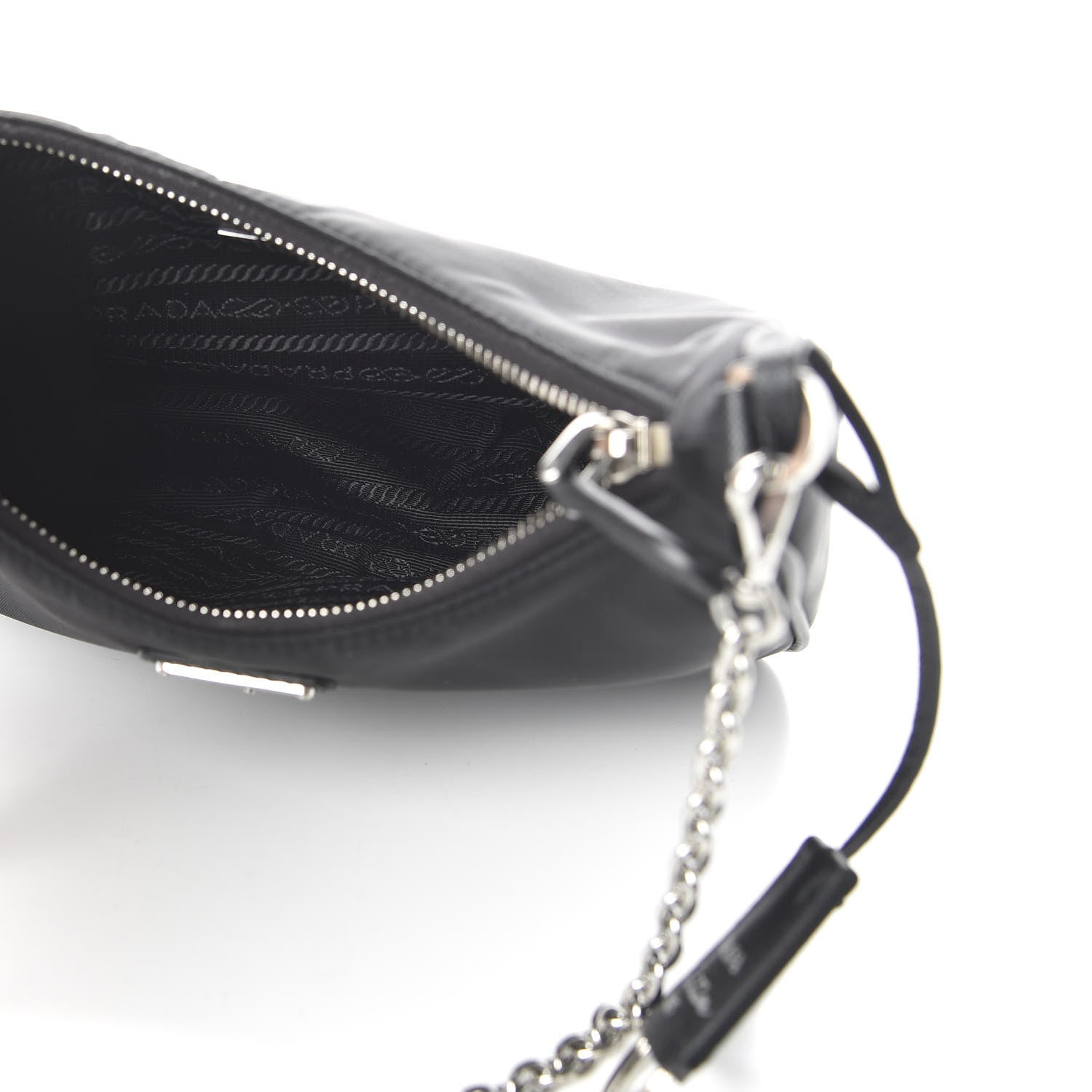 Prada Nylon Re-Edition 2005 Shoulder Bag Black 5 of 10