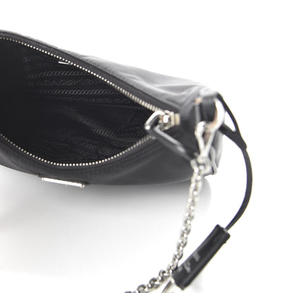 Prada Nylon Re-Edition 2005 Shoulder Bag Black 5 of 10