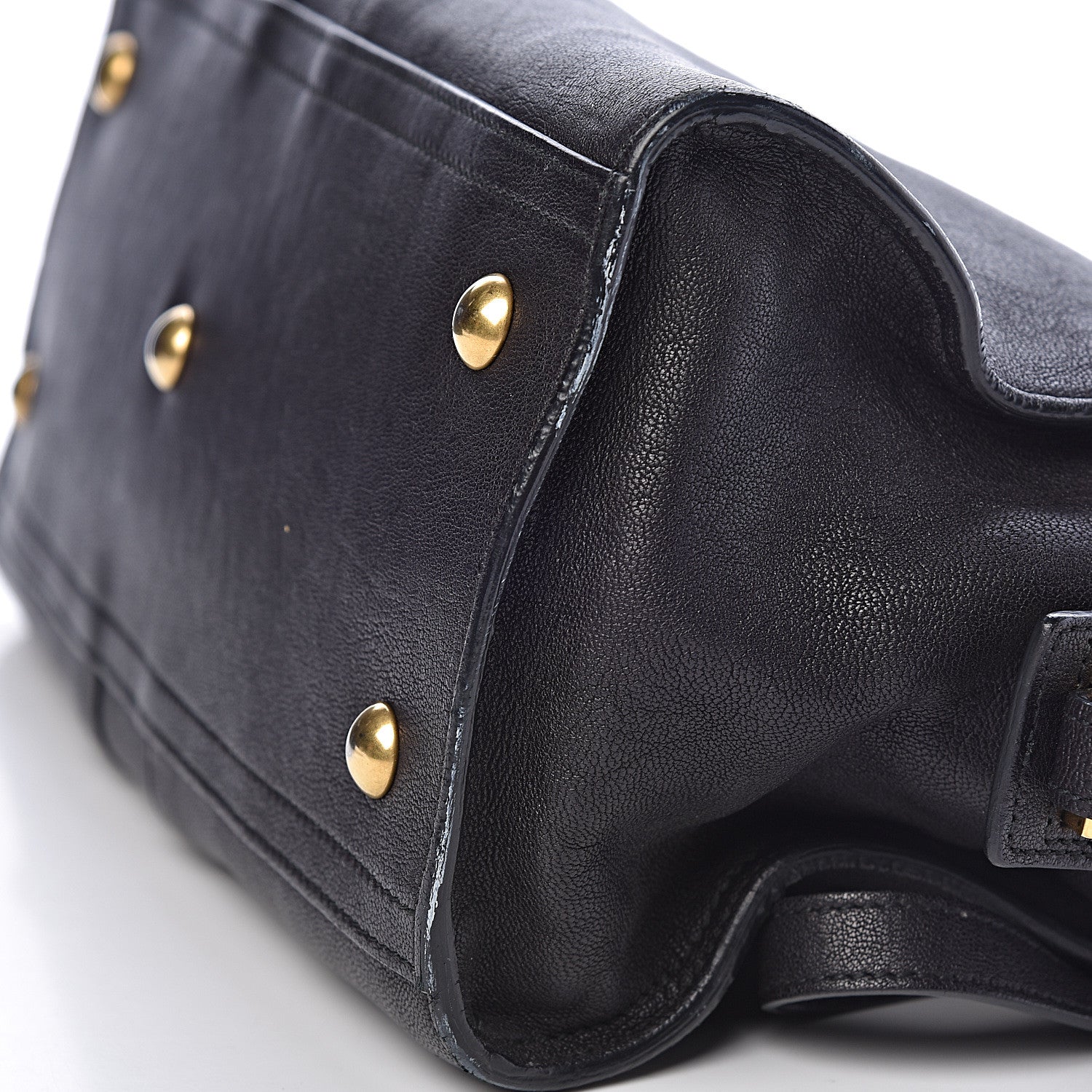 Saint Laurent Sheepskin Small Cabas ChYc Black 12 of 14