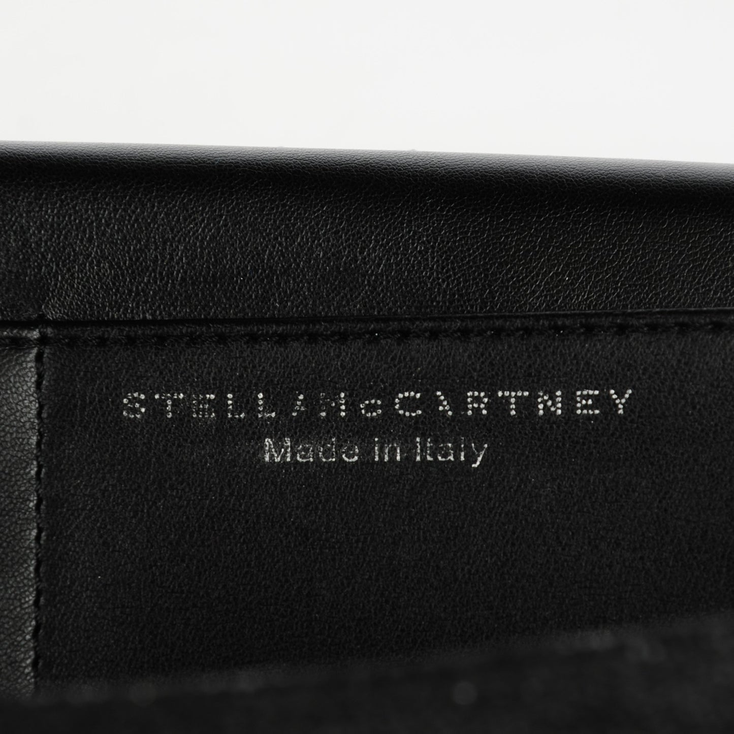Shaggy Deer Falabella Flap Wallet Black