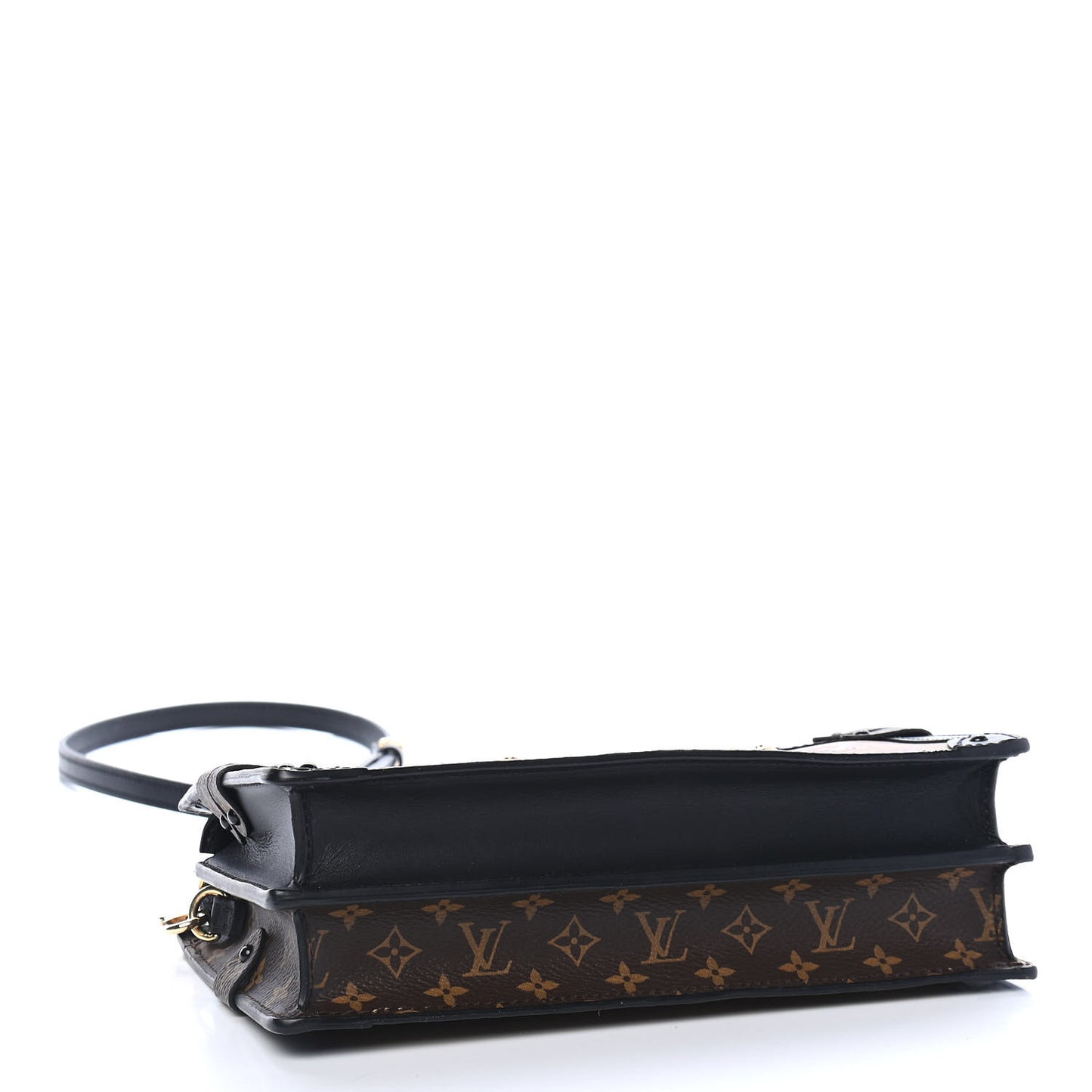 Reverse Monogram Trunk Clutch