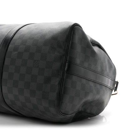 Louis Vuitton Damier Graphite Keepall Bandouliere 45 9 of 10
