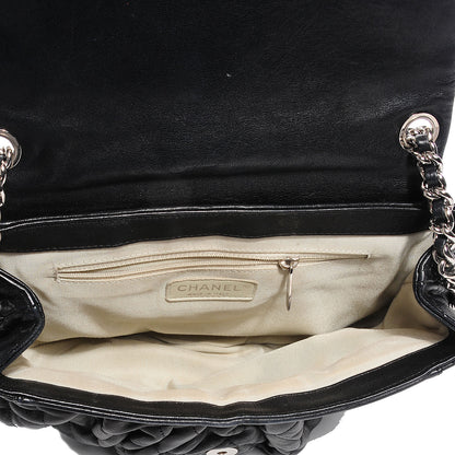 Chanel Washed Lambskin Chain Around Medium Messenger Black 9 of 9