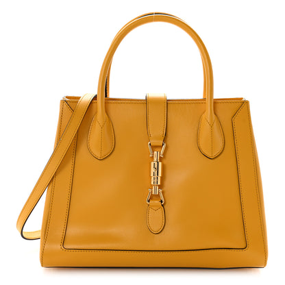 Gucci Boarded Plutone Calfskin Medium Jackie 1961 Tote Crop 1 of 12