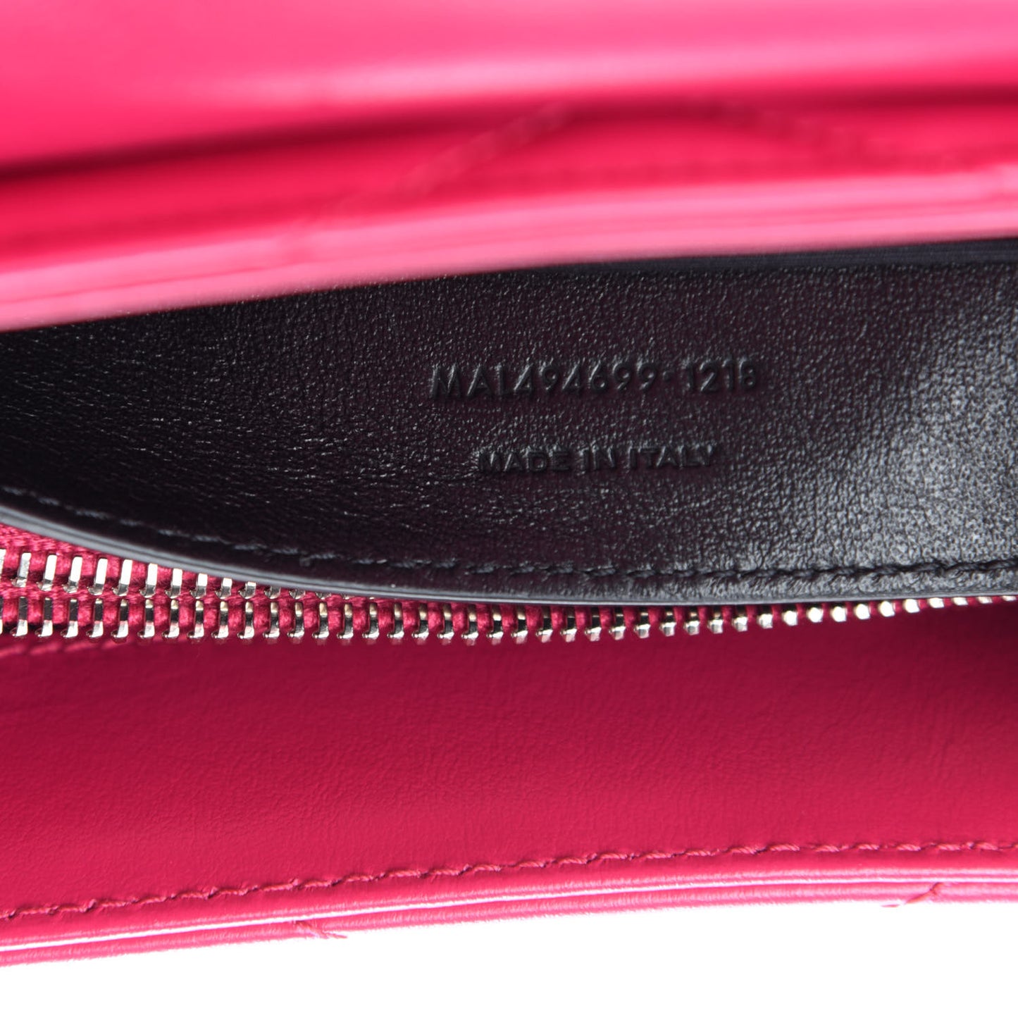 Calfskin Y Quilted Monogram Small Loulou Chain Satchel Fresh Fuchsia