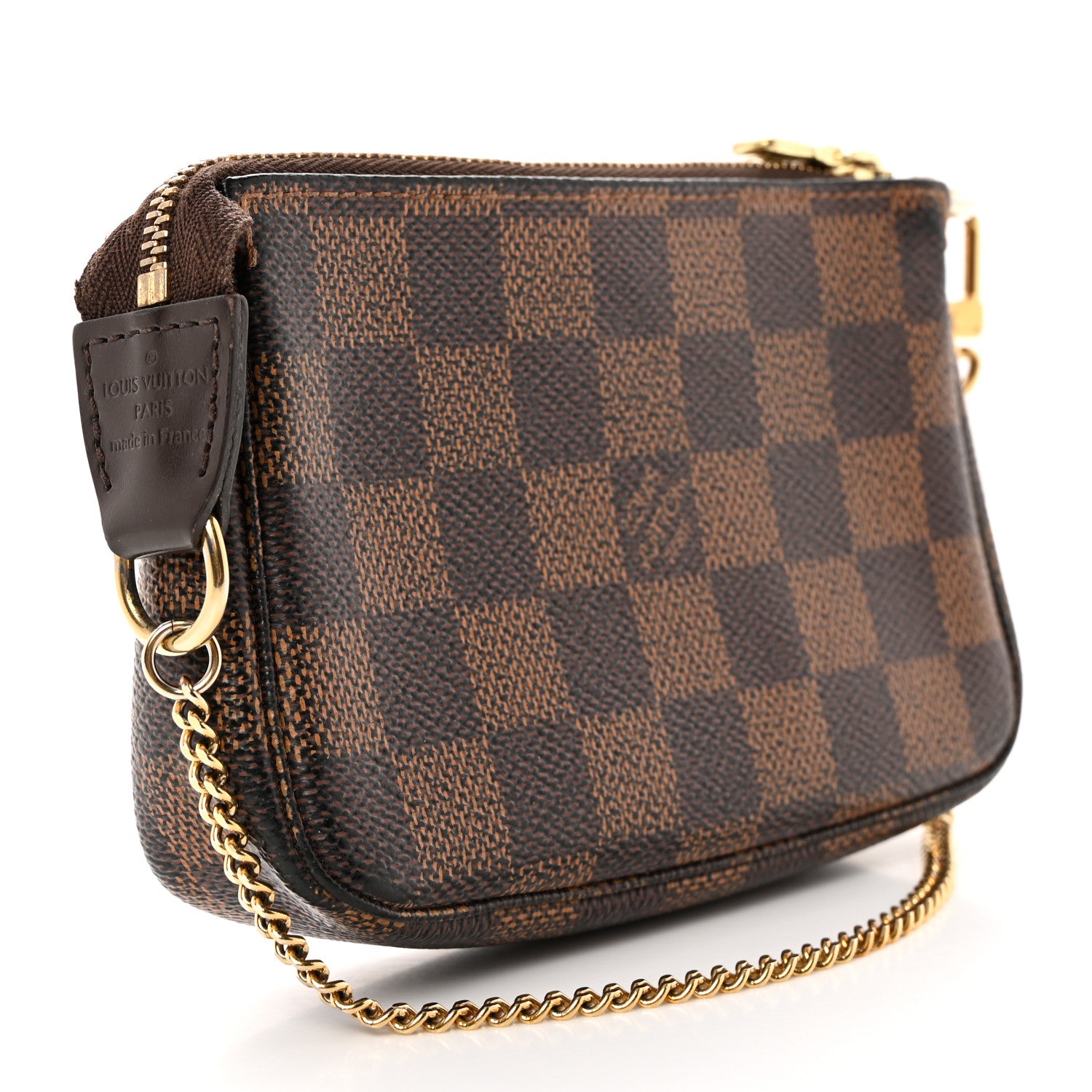 Louis Vuitton Damier Ebene Mini Pochette Accessories 3 of 7