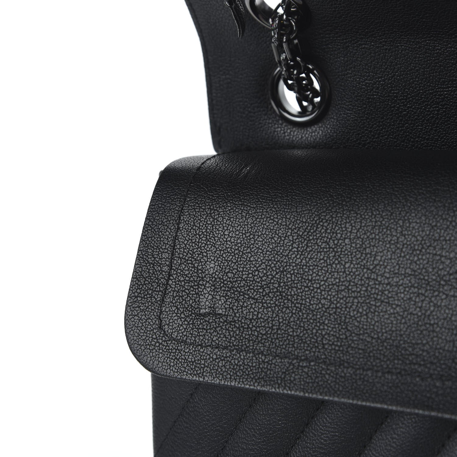 Chanel Sheepskin Chevron Quilted 2.55 Reissue 226 Flap So Black 10 of 10