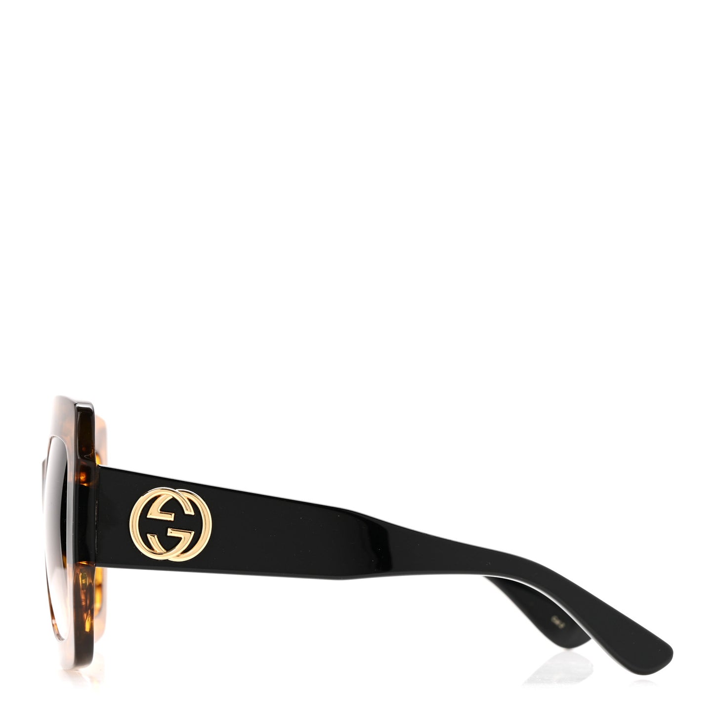 Square Frame GG0178S Sunglasses Havana