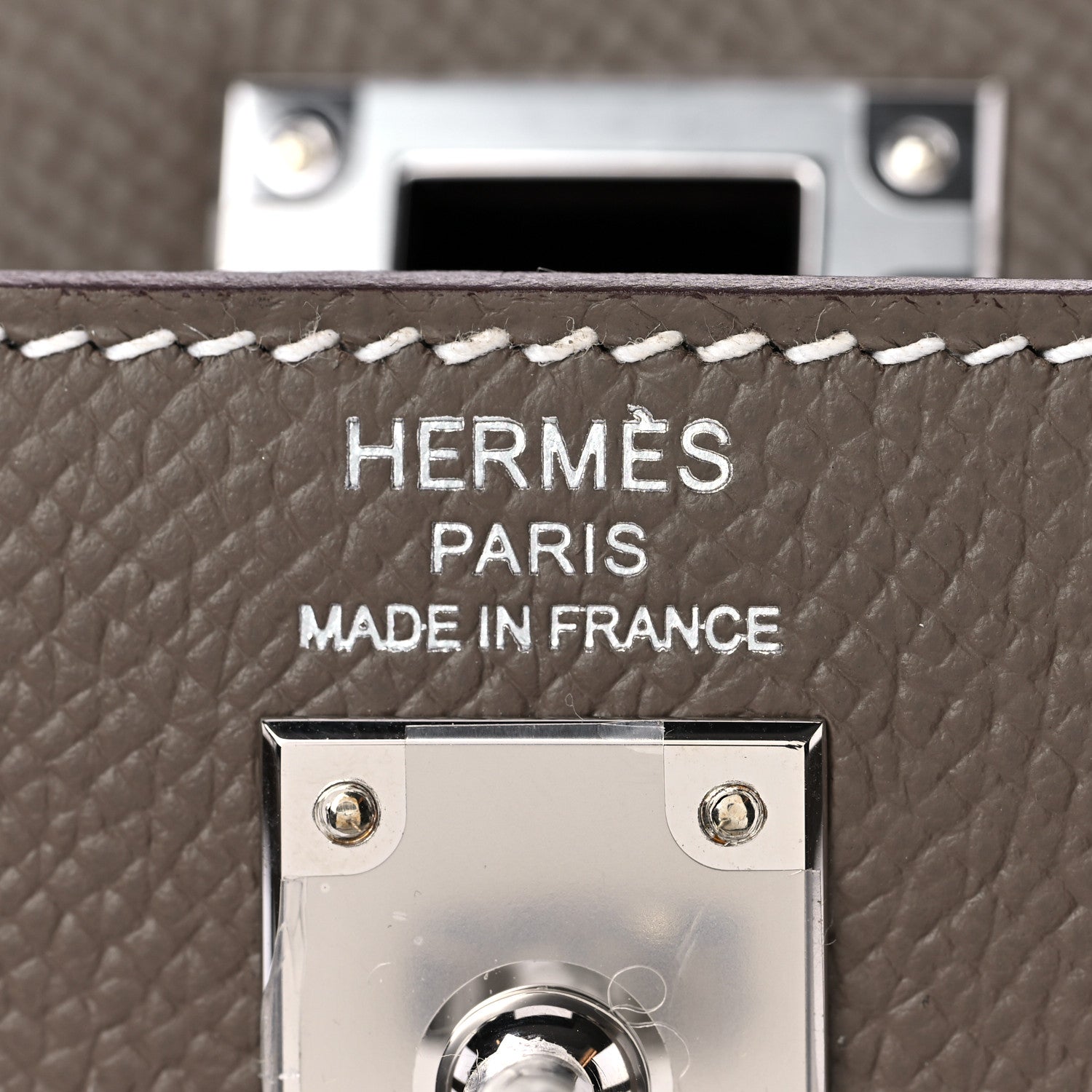 Hermes Epsom Kelly Sellier 25 Etoupe 24 of 38