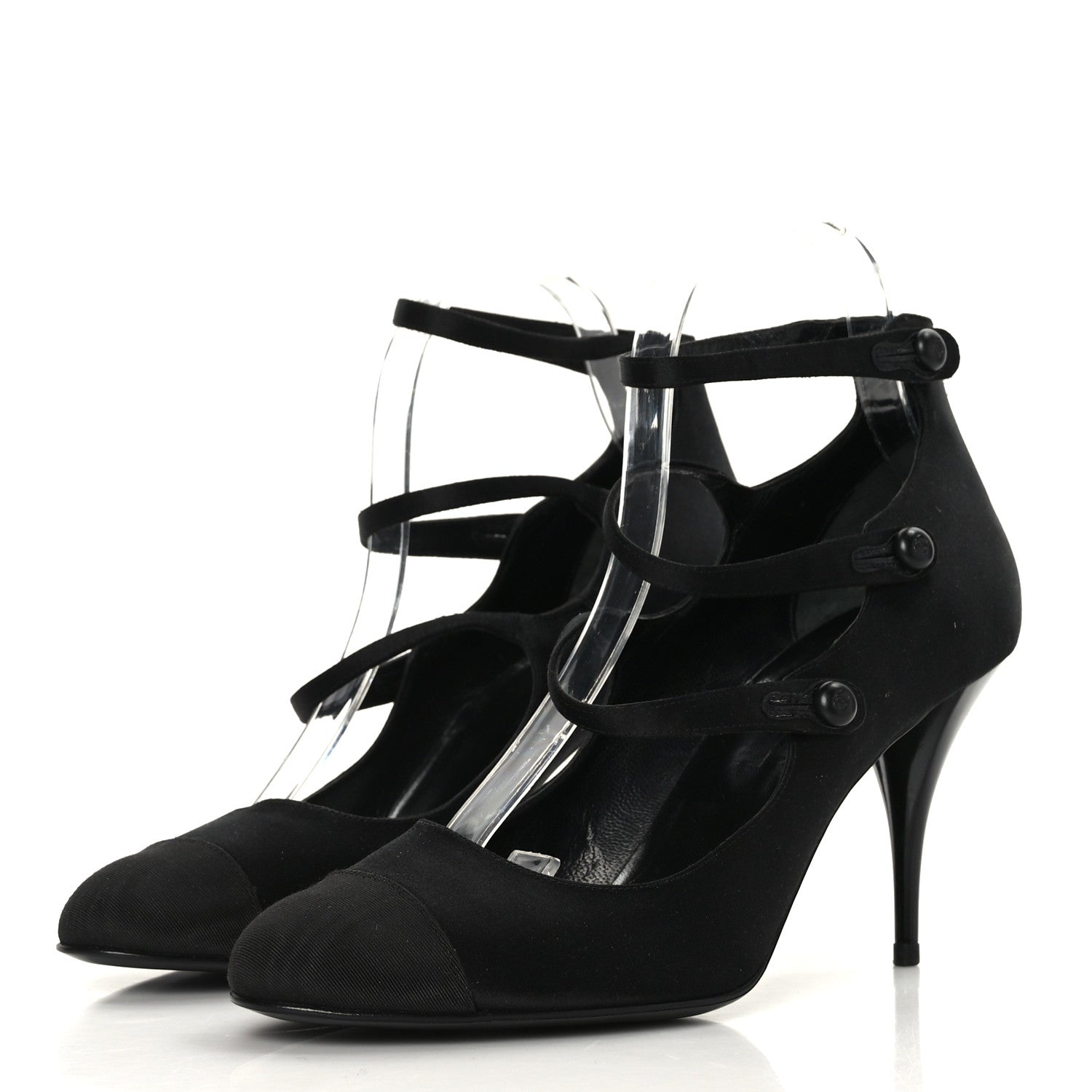 Chanel Mary Jane Pump 40 Black 3 of 8