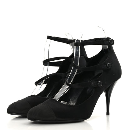 Chanel Mary Jane Pump 40 Black 3 of 8