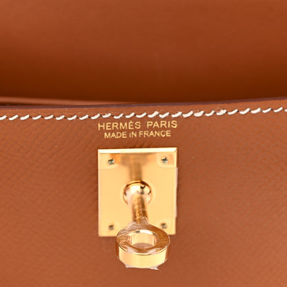 Hermes Epsom Mini Kelly Sellier 20 Gold 6 of 11