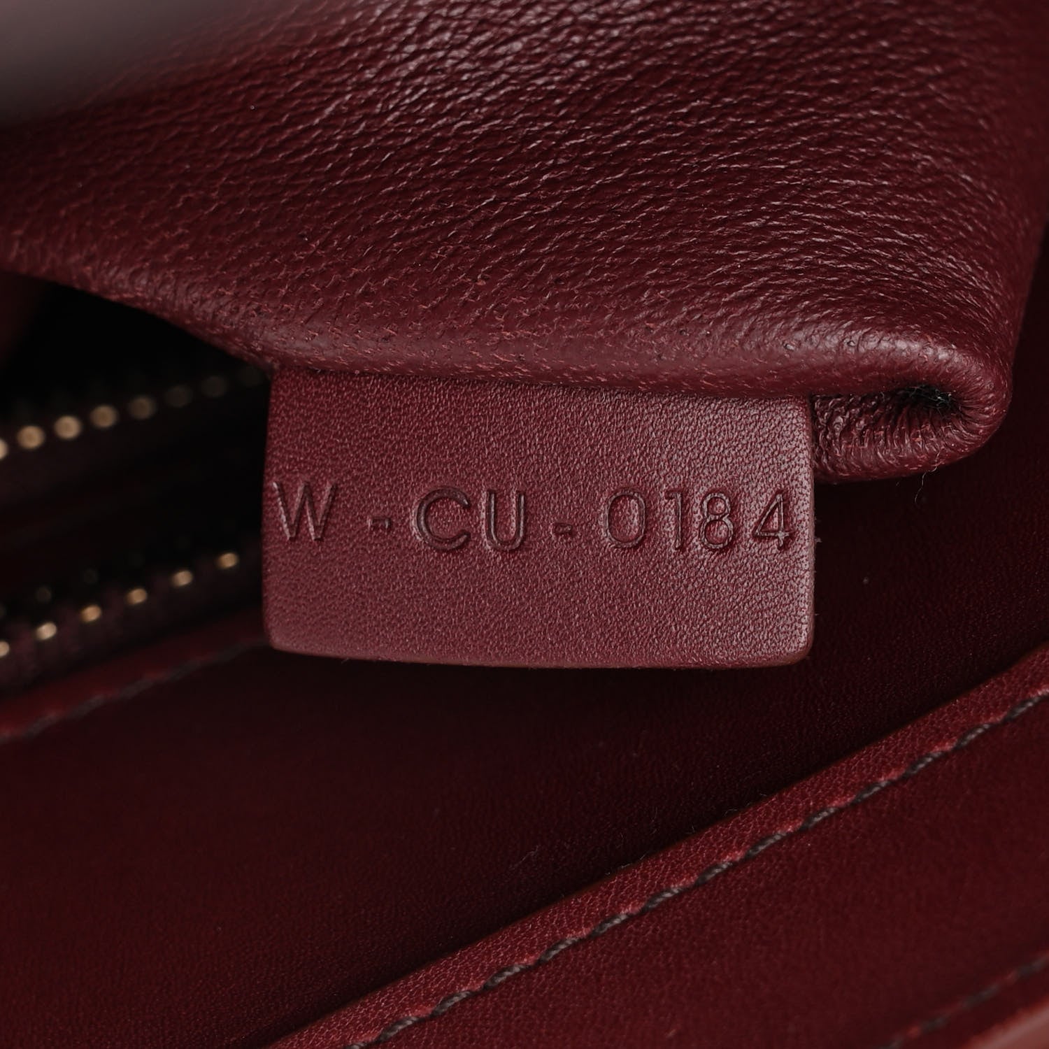Celine Bullhide Calfskin Micro Bi-Color Luggage Vermillion 7 of 13