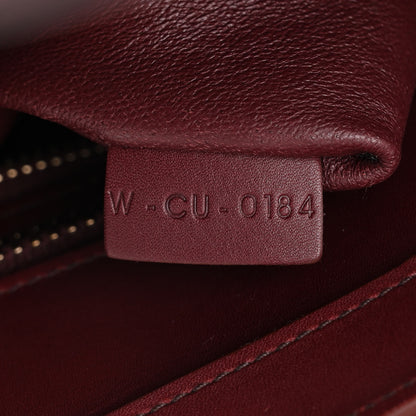 Celine Bullhide Calfskin Micro Bi-Color Luggage Vermillion 7 of 13