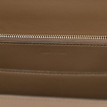 Celine Liege Calfskin Medium Classic Box Flap Bag Taupe 7 of 12