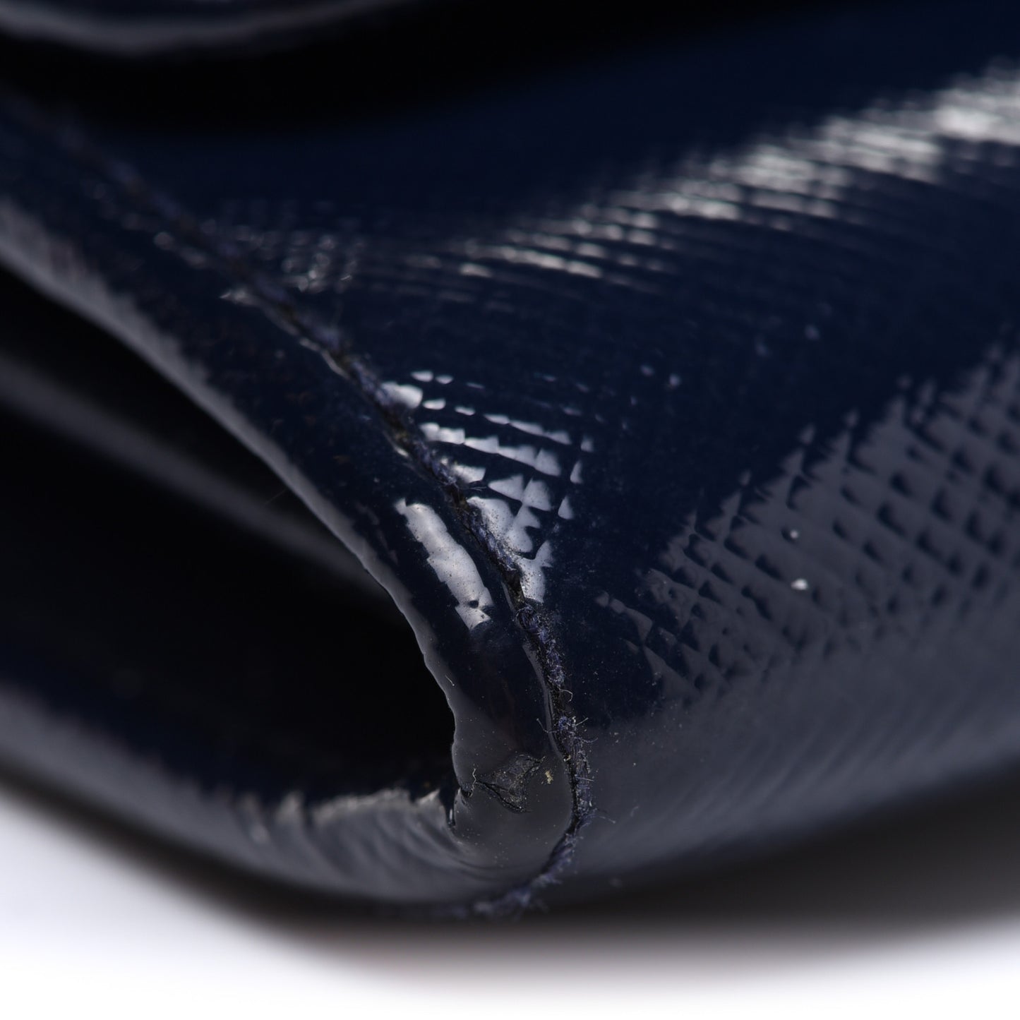 Saffiano Vernice Bow Continental Wallet Baltico