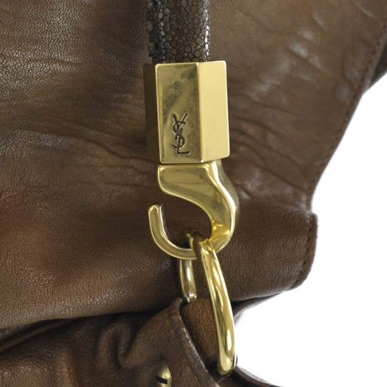 Leather Large Roady Brown
