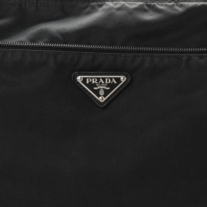 Prada Tessuto Nylon Messenger Bag Black 7 of 12