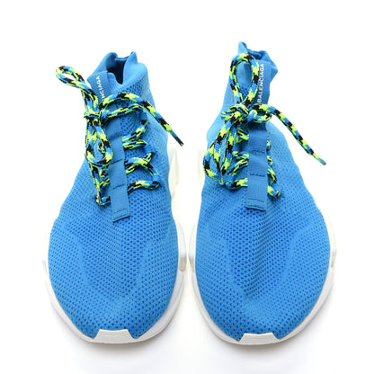 Balenciaga Knit Womens Speed Lace Up Sneakers 40 Bleu Ciel 7 of 10