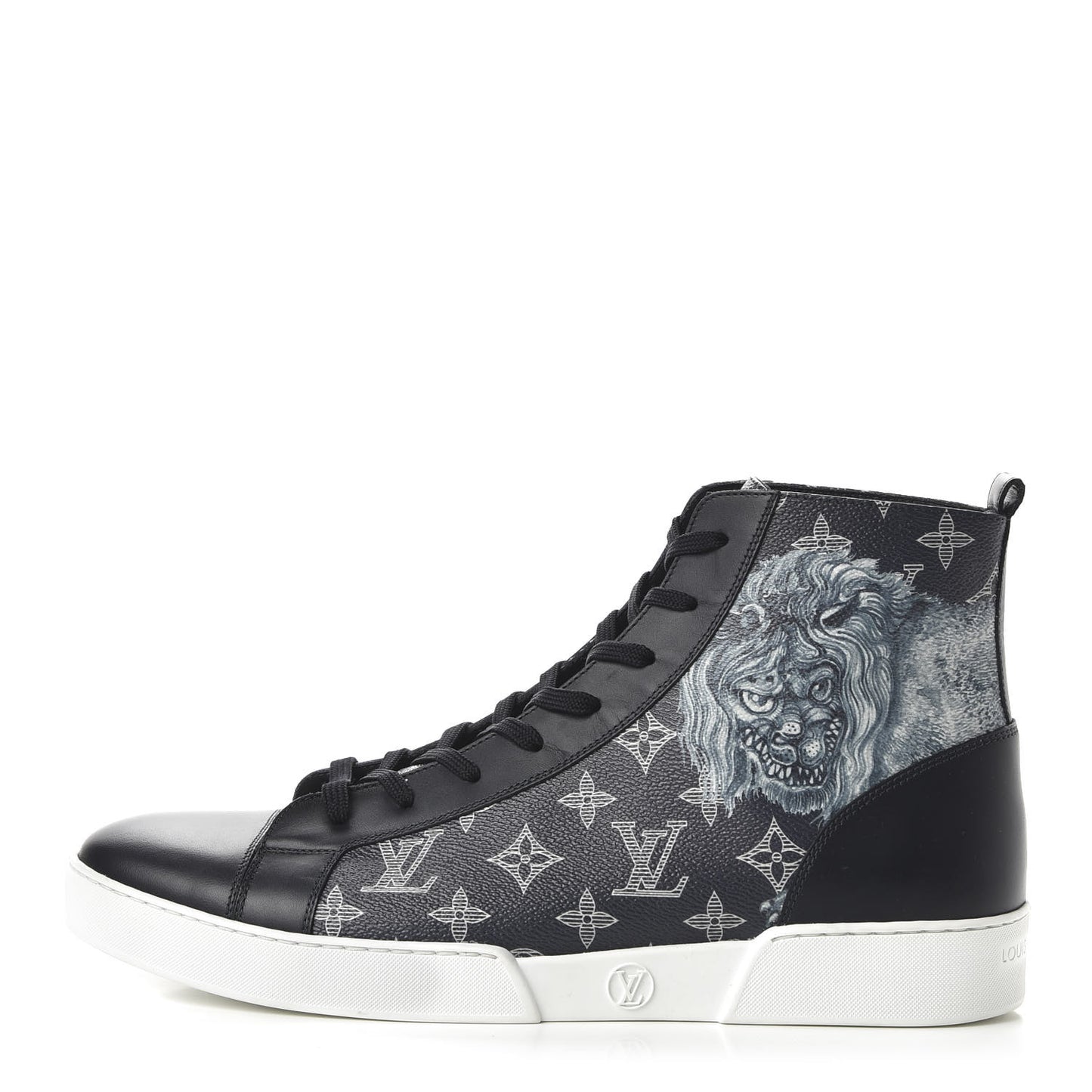 Savane Monogram Chapman Lion Sneakers 11 Encre