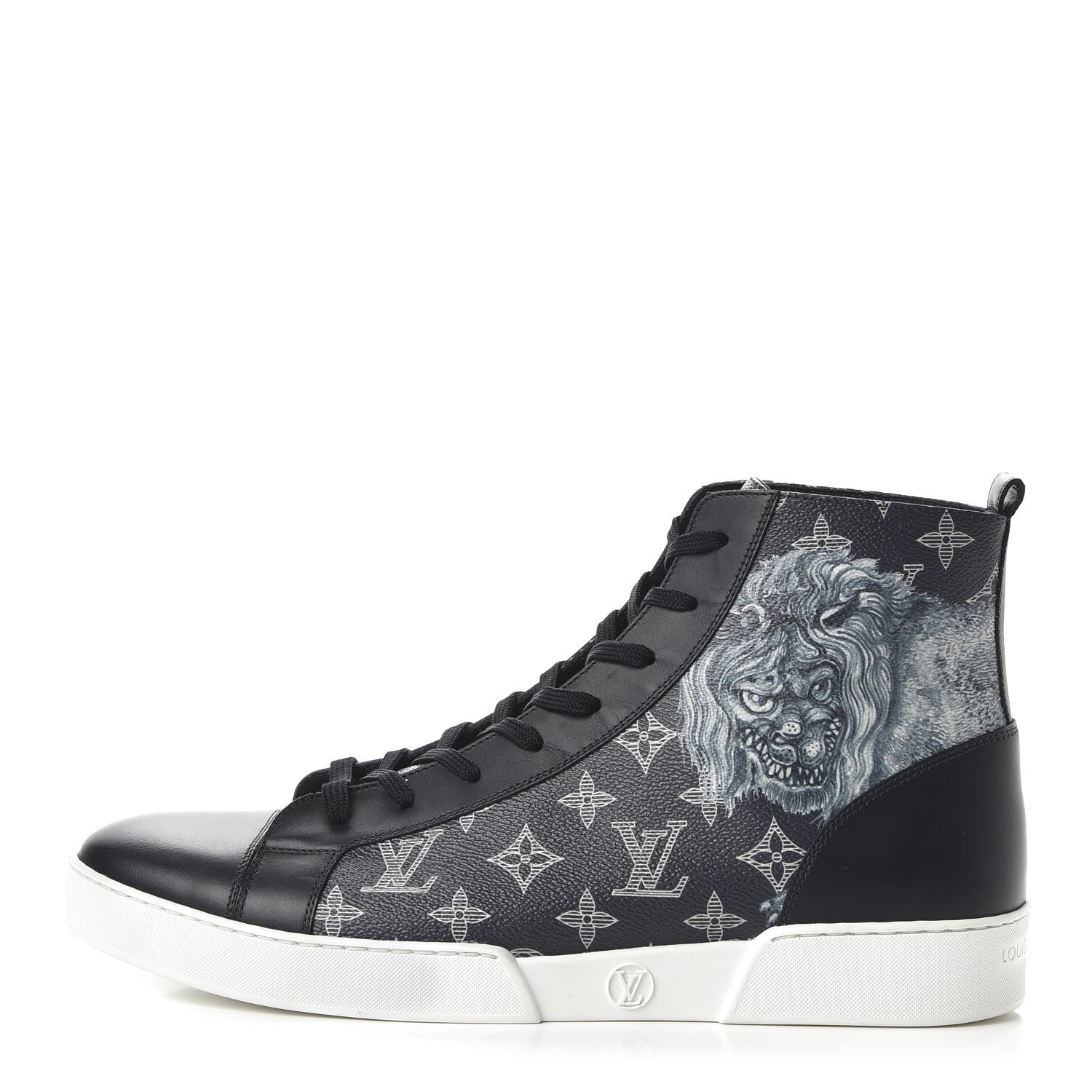 Louis Vuitton Savane Monogram Chapman Lion Sneakers 11 Encre 1 of 9
