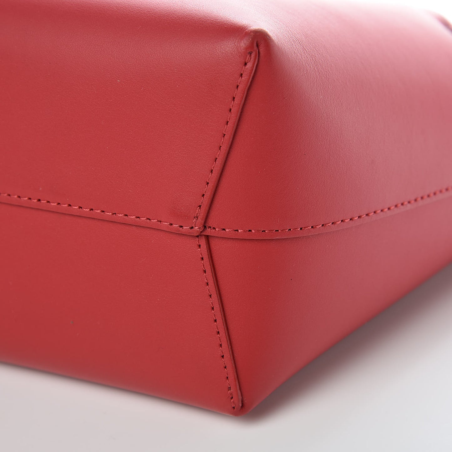 Calfskin Mini Bucket Bag Flamma