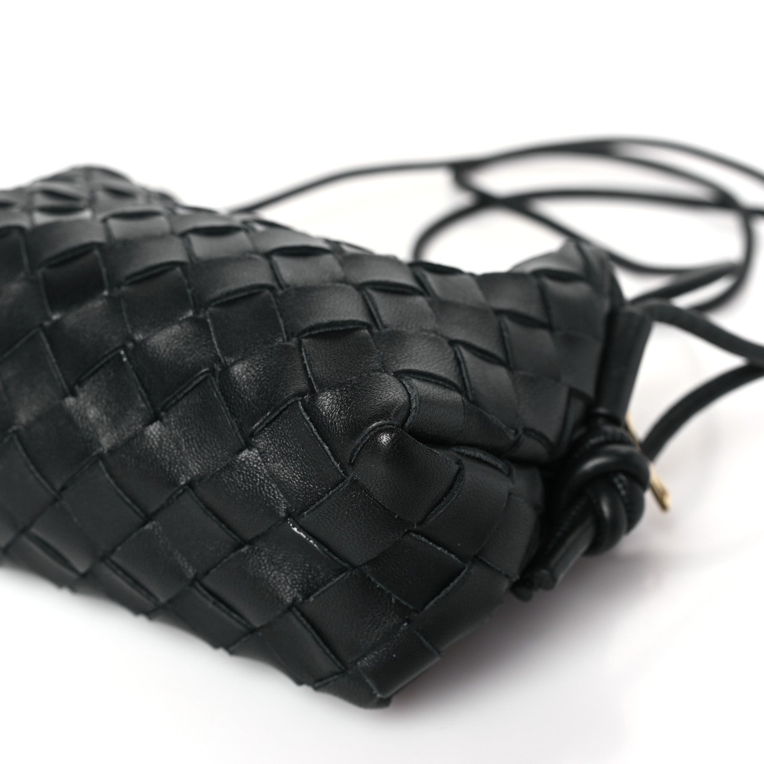 Bottega Veneta Nappa Intrecciato Mini Loop Camera Bag Black 8 of 8