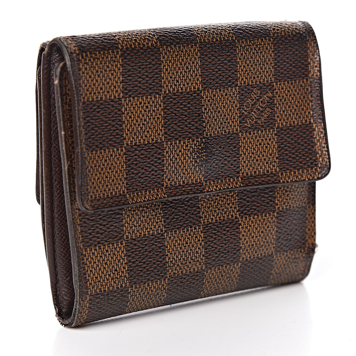 Louis Vuitton Damier Ebene Elise Wallet 3 of 14