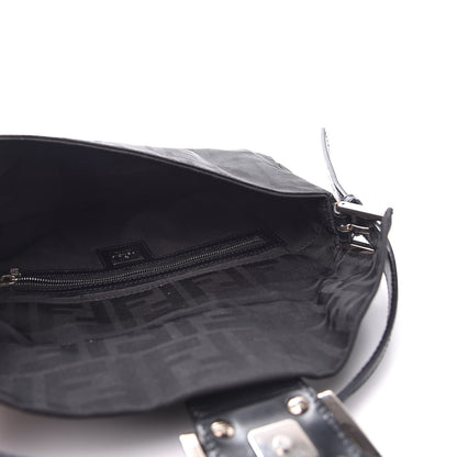 Fendi Nylon Zucca Baguette Black 5 of 10