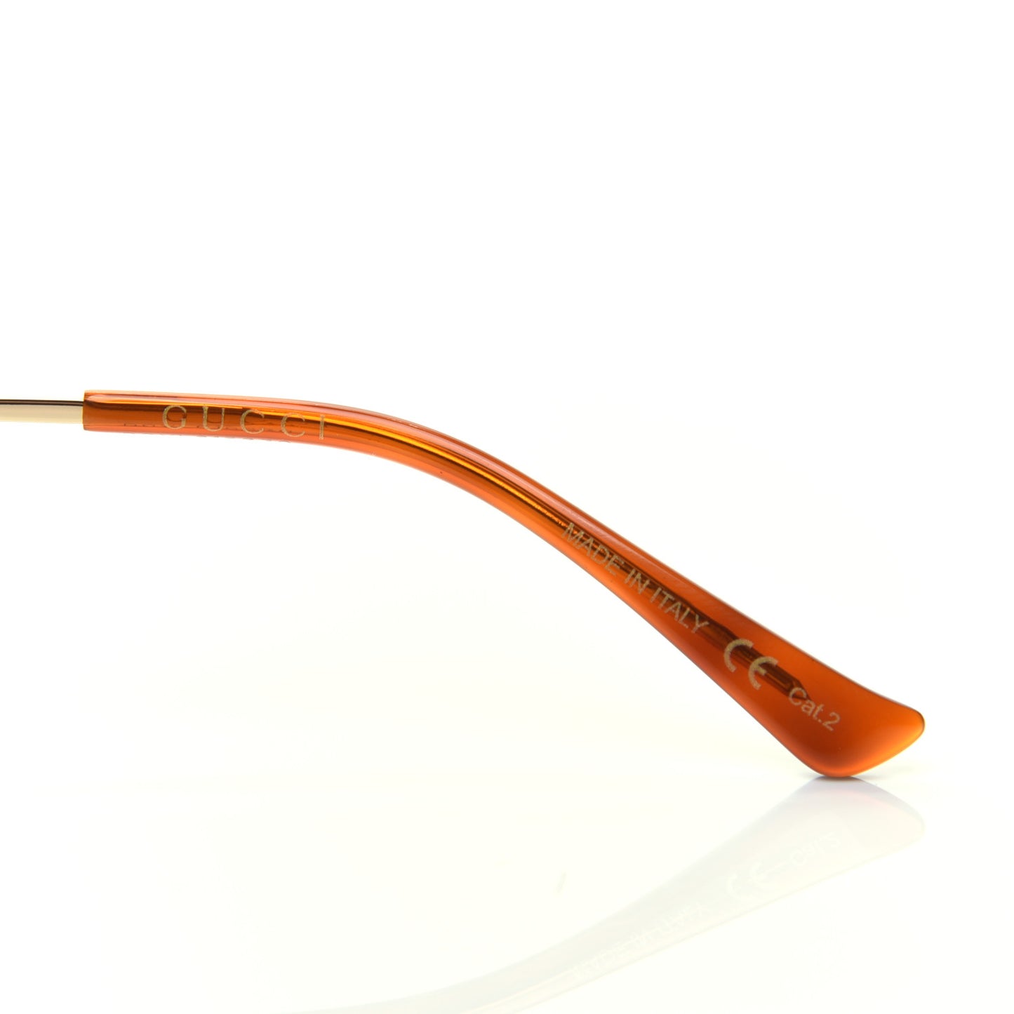 Acetate Butterfly Sunglasses GG0647S Black White