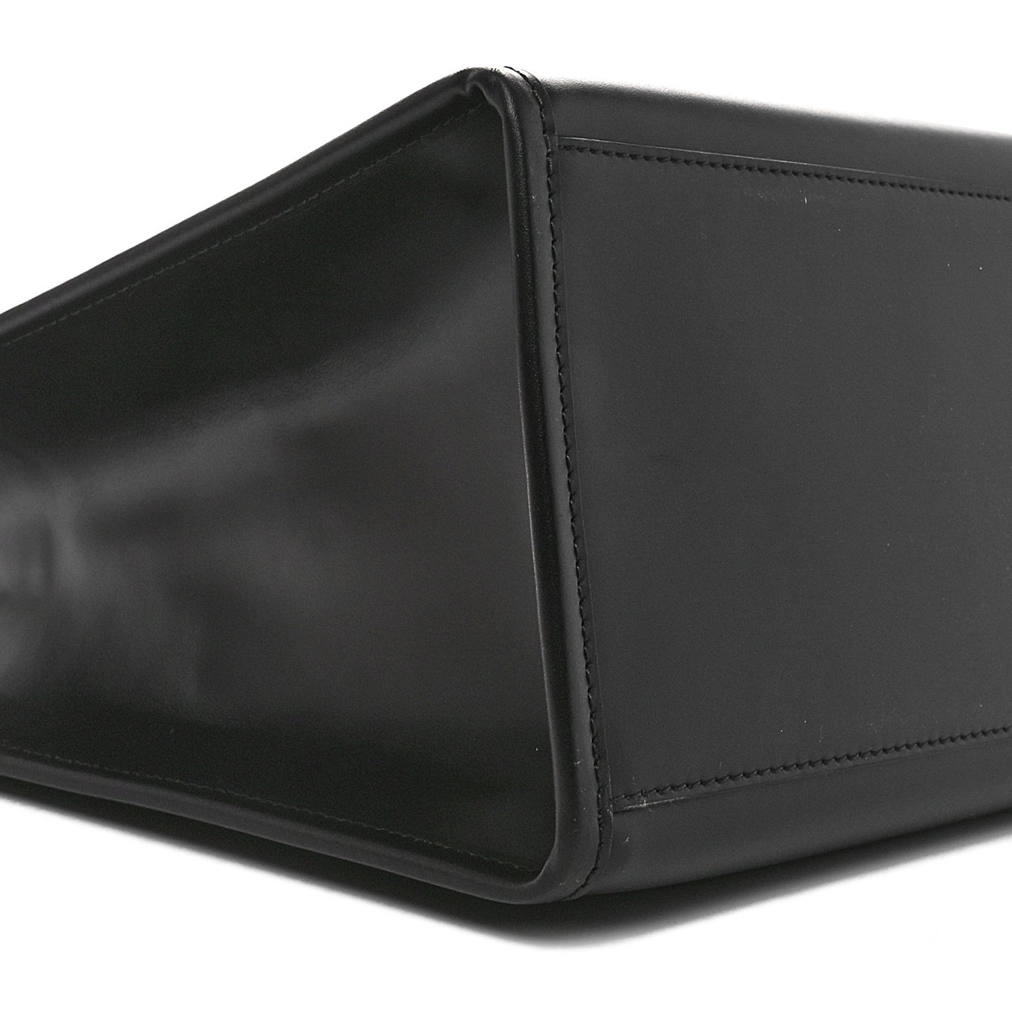 Vitello King Plexiglass Medium Fendi Sunshine Shopper Tote Black White