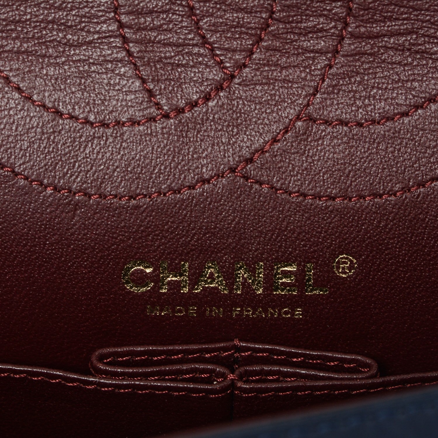 Chanel Distressed Patent Quilted 2.55 Reissue 226 Flap Navy 6 of 7