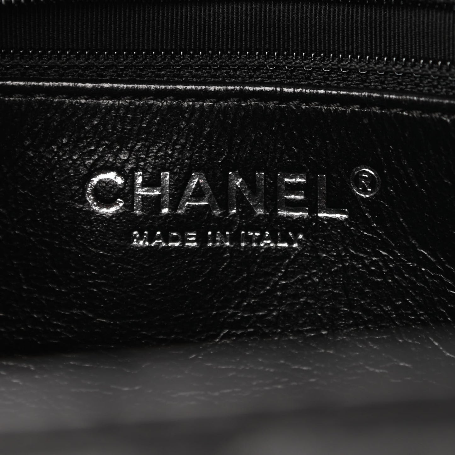 Metallic Aged Calfskin Quilted Reissue 2.55 Accordion Flap Black