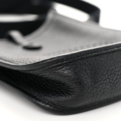 Hermes Taurillon Clemence Evelyne TPM Black 8 of 10