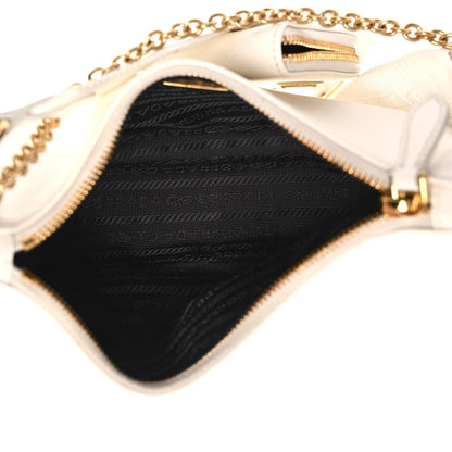 Prada Saffiano Re-Edition 2005 Shoulder Bag White 5 of 19