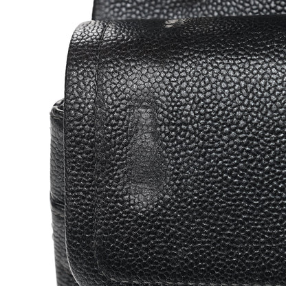 Chanel Metallic Caviar Quilted Jumbo Double Flap Dark Grey 12 of 16
