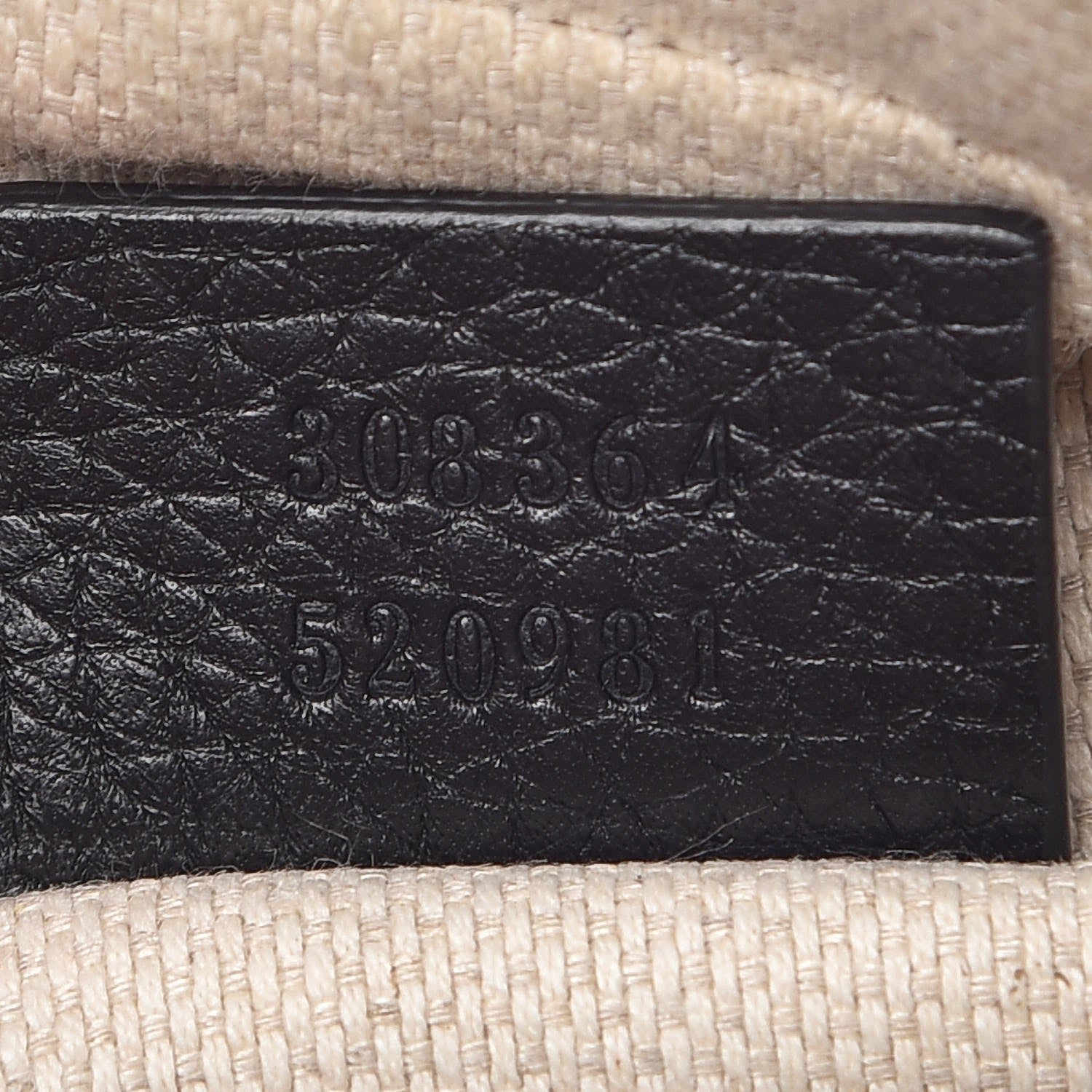 Gucci Pebbled Calfskin Small Soho Disco Bag Black 7 of 8