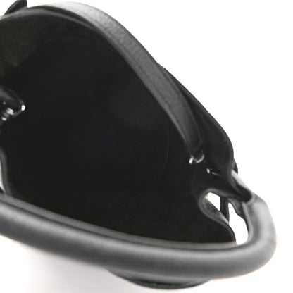Celine Grained Calfskin Nano Big Bag Bucket Black 5 of 7