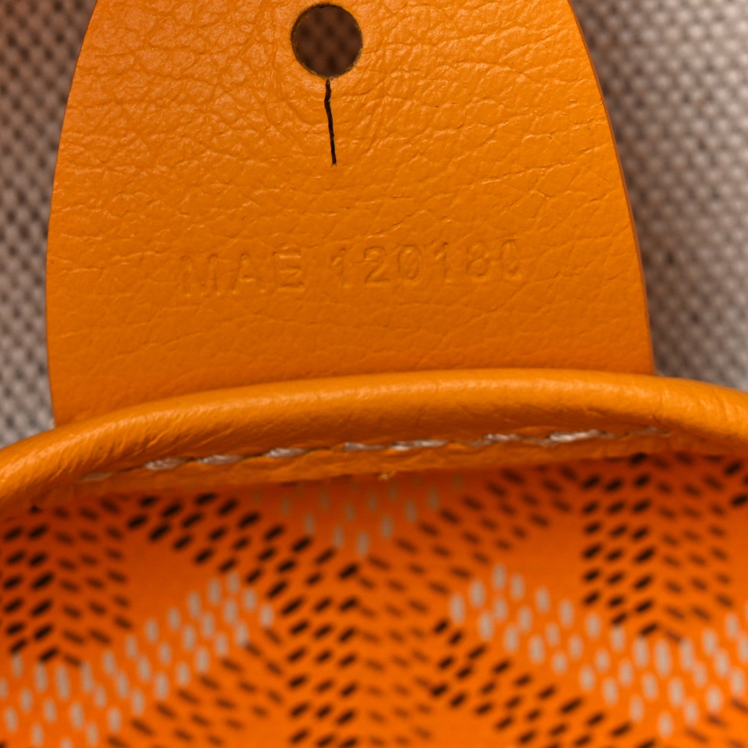 Goyard Goyardine Artois PM Yellow 7 of 10