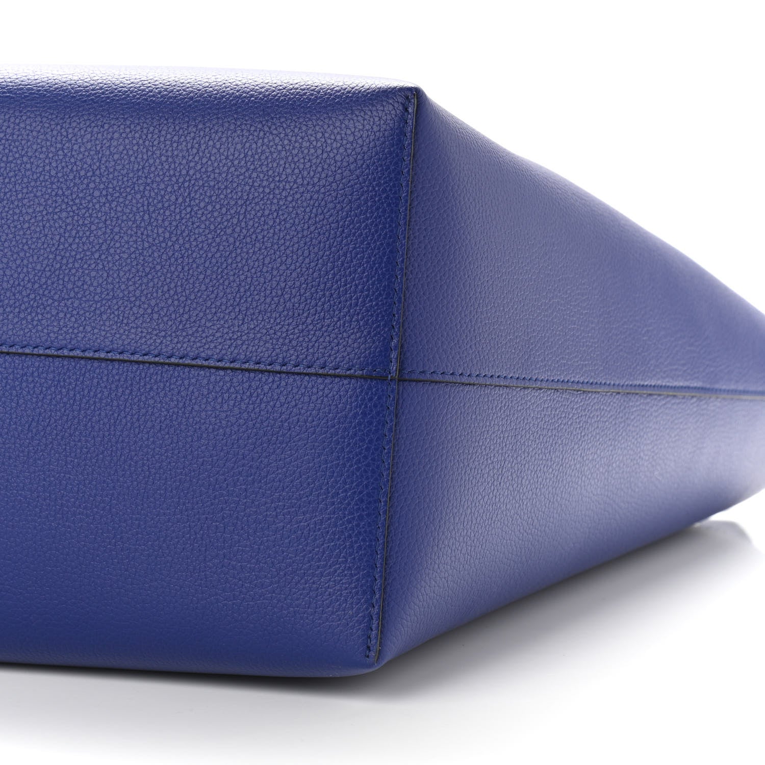 Alexander McQueen Grained Calfskin Skull Open Shopper Tote Ultramarine 10 of 10