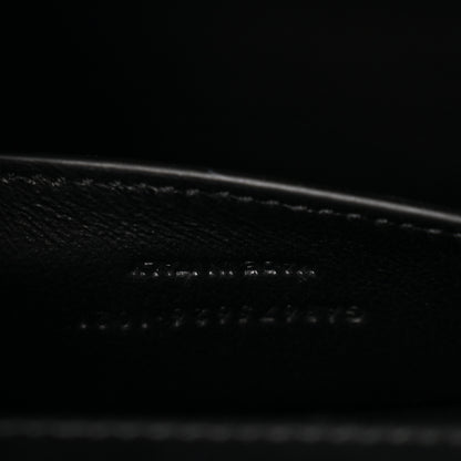 Saint Laurent Smooth Calfskin Small Manhattan Shoulder Bag Black 6 of 12