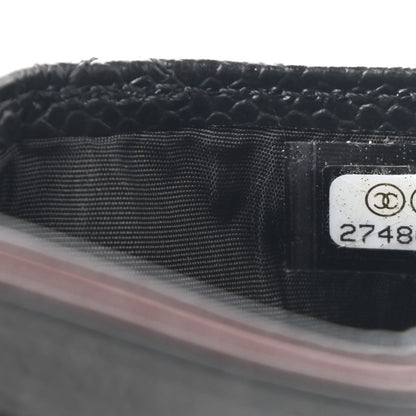 Chanel Caviar Quilted Card Holder Black 8 of 8